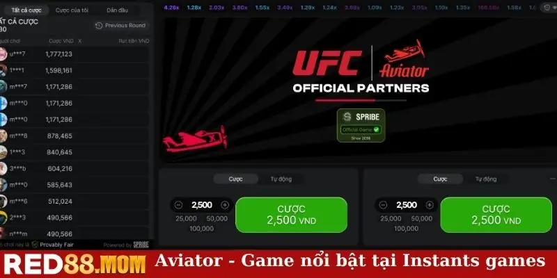 Aviator - Game nổi bật tại Instants games