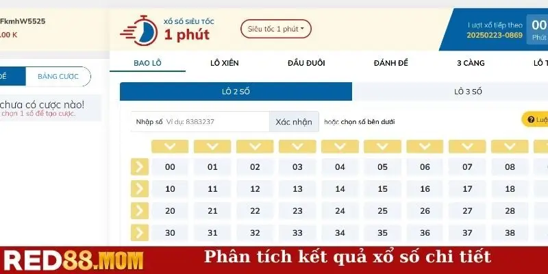 Phân tích kết quả xổ số chi tiết