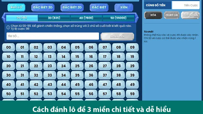 Khám phá cách đánh lô đề 3 miền chi tiết và sự khác biệt giữa chúng