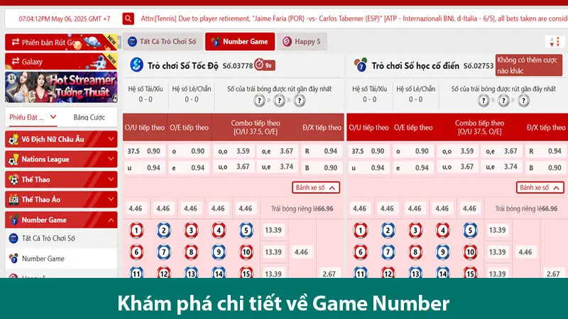Chinh phục trò chơi Numbers Game với các bí quyết chơi toàn thắng