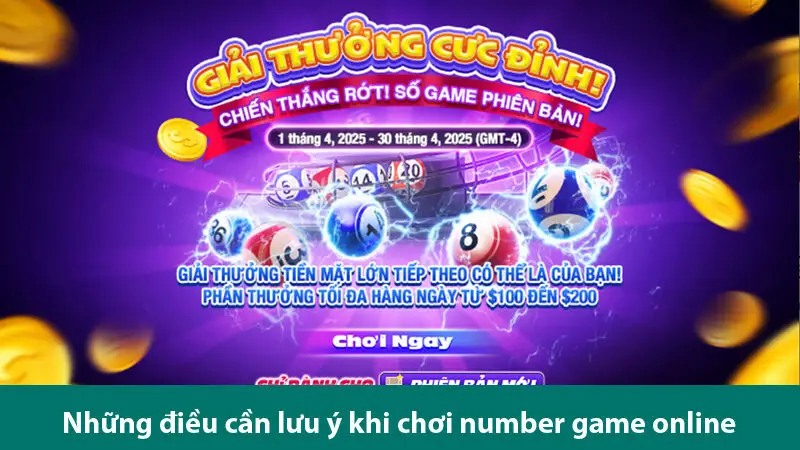 Chinh phục trò chơi Numbers Game với các bí quyết chơi toàn thắng